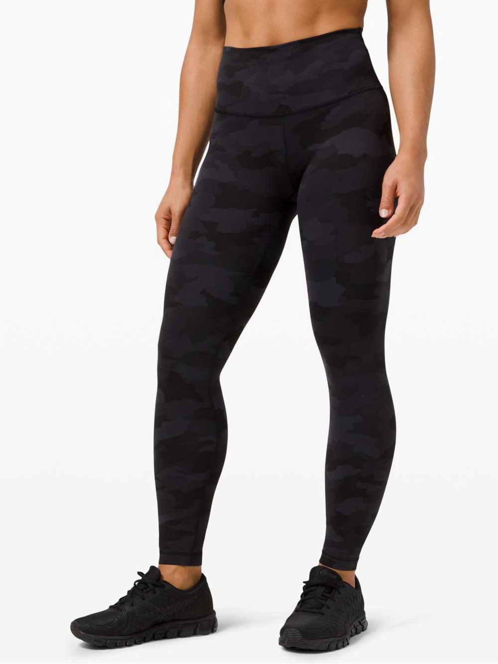 lululemon Black Camo High-Rise Leggings